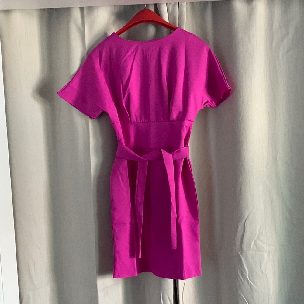 Elegant Magenta Pink Dress